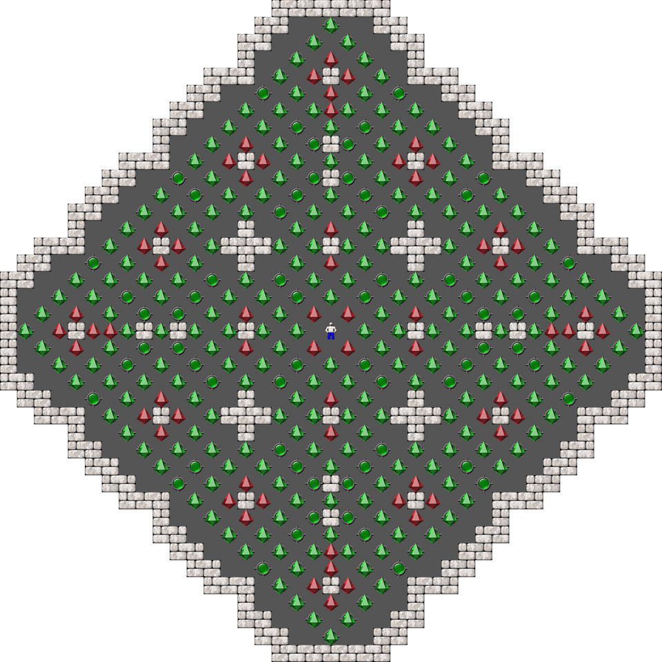 Sokoban Sasquatch 07 Arranged level 129